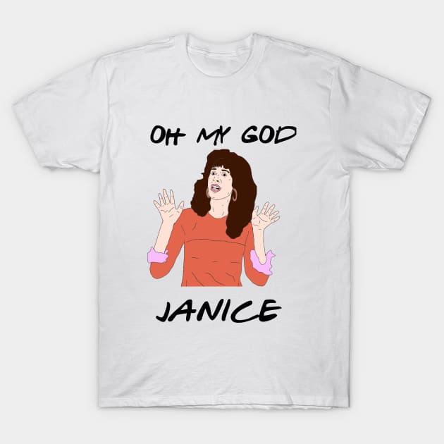 Oh My God Janice T-Shirt by VideoNasties